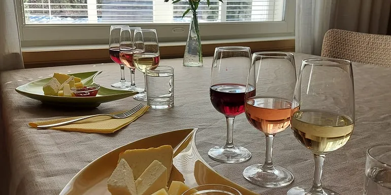 Wine & cheese tasting