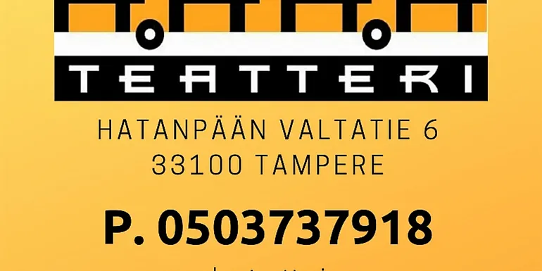 Logo of Ahaa Teatteri.