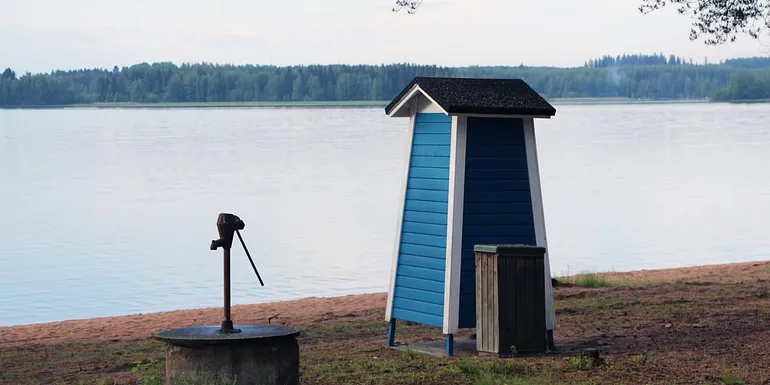 Paijalan ranta Ylöjärvellä. Paijala beach in Ylöjärvi.