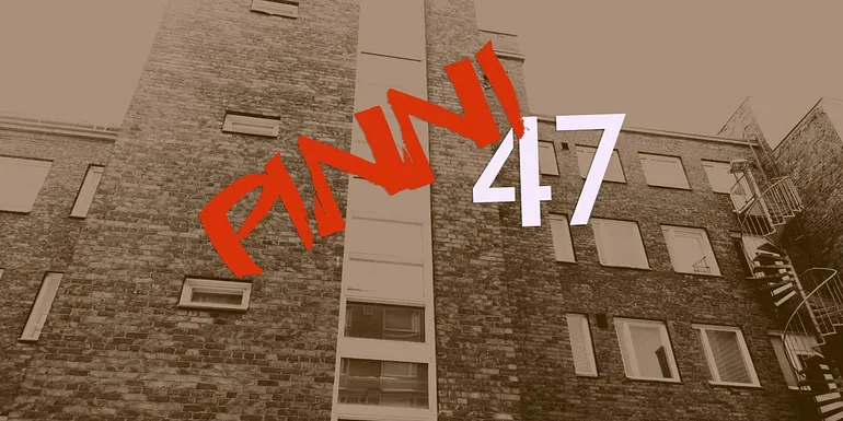 Demolition Art House Pinni47 with branding