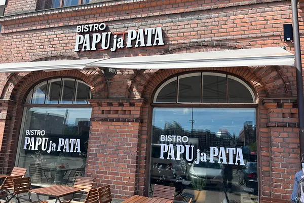 Vegaaninen lounasbuffet, Bistro Papu ja Pata
