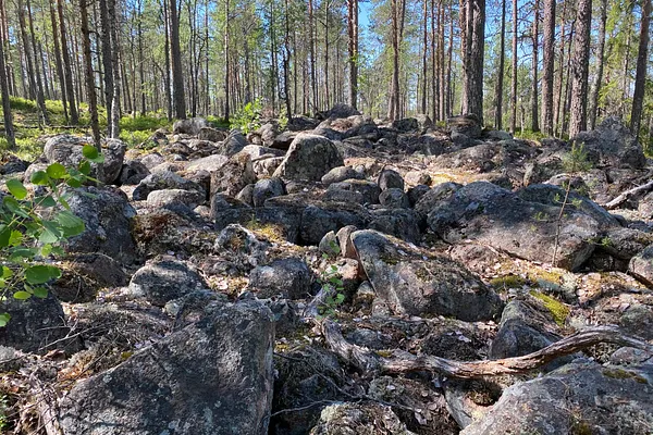 Retki Alkkianvuoren muinaiselle merenrannalle