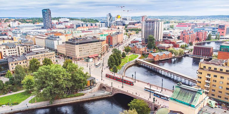 View of Tampere city center