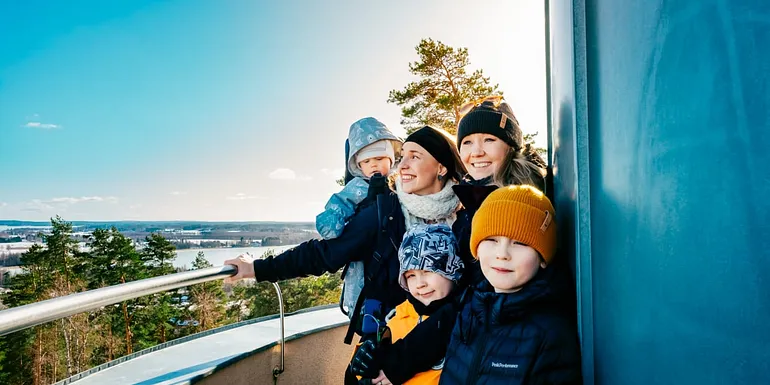 View from Kirkkoharju Observation Tower