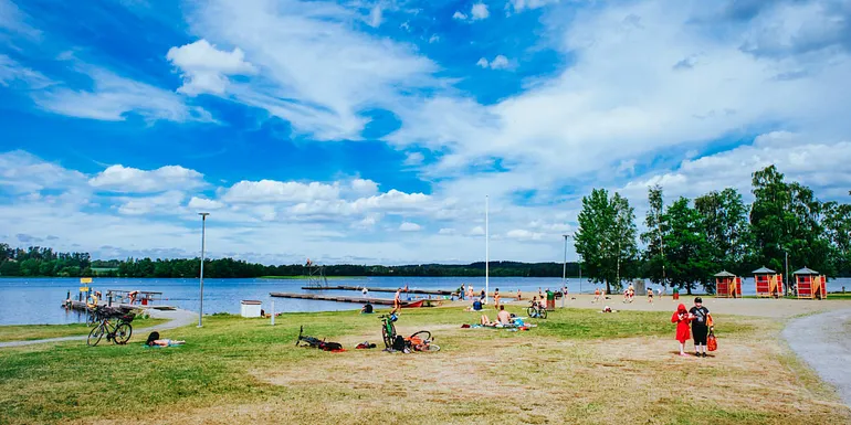 Vesaniemi beach