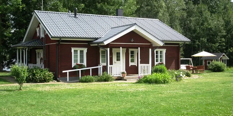 Villa Hermanni, Kihniö - on the shore of Lake Kankari.