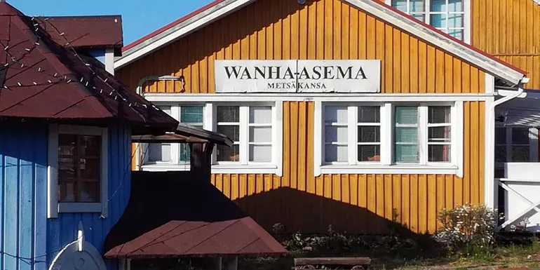 Wanha Asema is an old railway station.