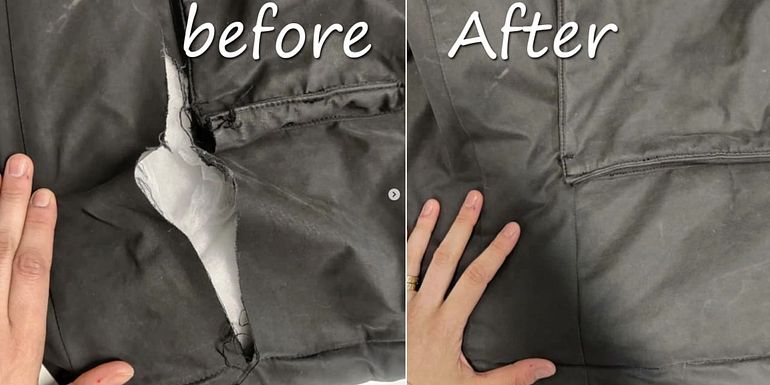 A tear in a jacket? No problem!