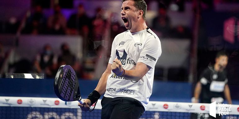 Paquito Navarro is one of the best players on the World Padel Tour padel circuit