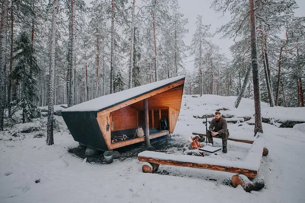 Kaukaloistenkallion laavu