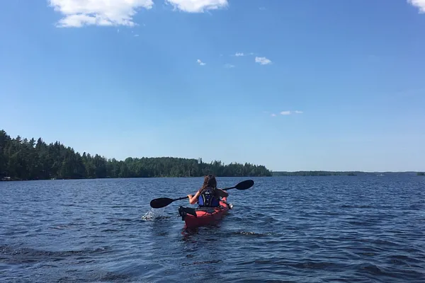 Kajakkiretki Tampereella