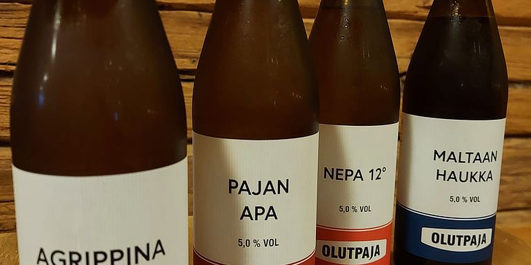 Olutpaja breweries selection