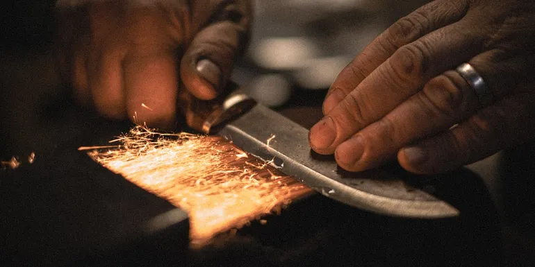 Puukko, käsi