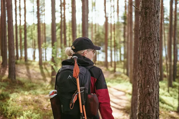 Kesäpäivä Kangasalla patikointi - Kaarinan polun helmi