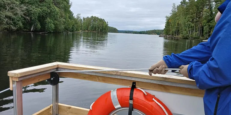 Maisema lossin kannelta