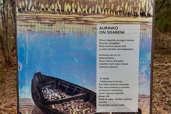 Poetry Trail in Ruovesi