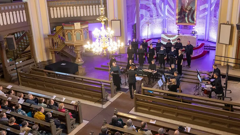 Birgitta-esitys Aleksanterin kirkossa